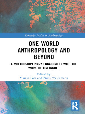 cover image of One World Anthropology and Beyond